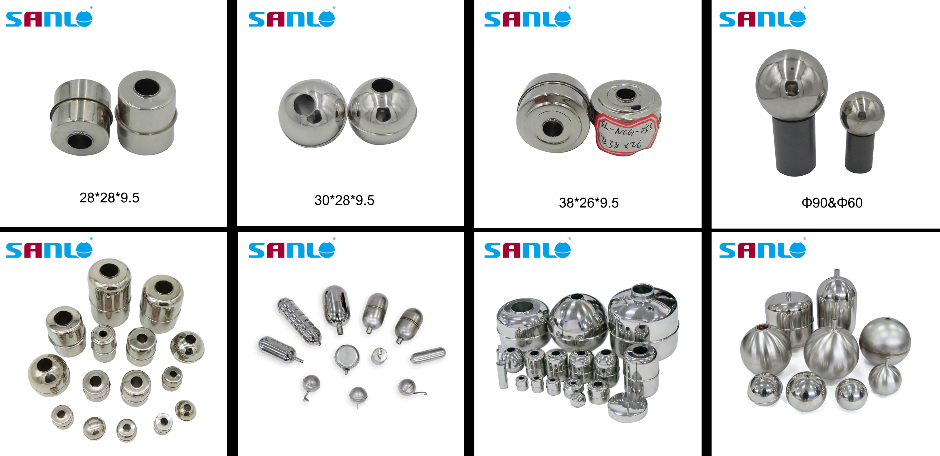 Regarding the welding of stainless steel floating balls