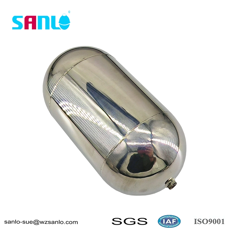 Big Size Steel Empty Float Ball 102*200with M6 for Big Water Tank
