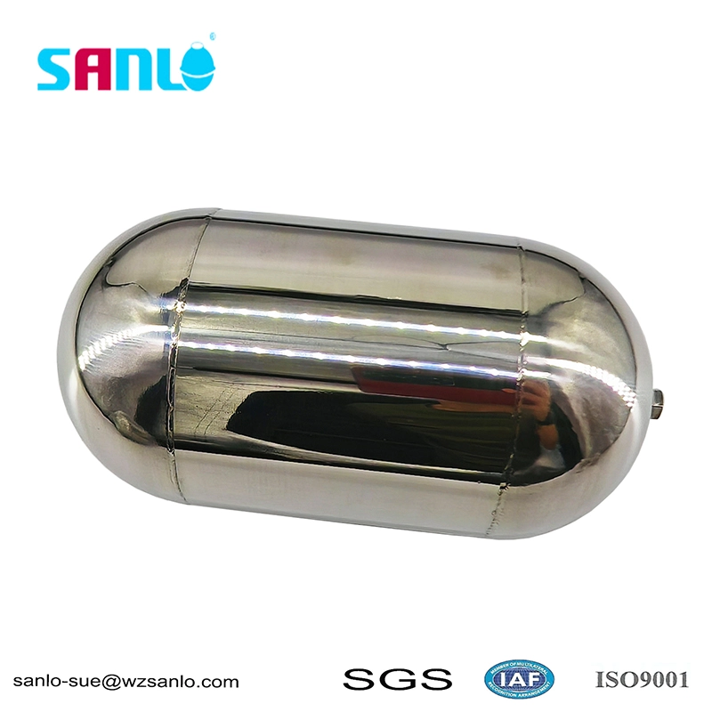 Big Size Steel Empty Float Ball 102*200with M6 for Big Water Tank